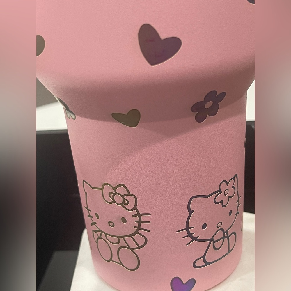 Unisex Stanley Hello Kitty Pink Magenta 40oz Quencher H2.0 Tumbler - Picture 10 of 14